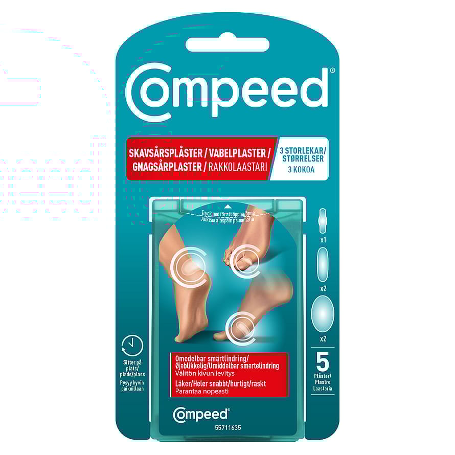 Compeed Mix vabler 5 stk.