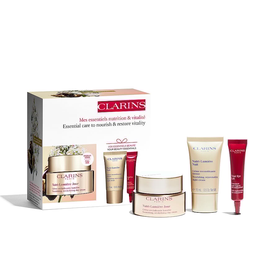 Clarins Nutri-Lumière Value Pack Gaveæsker 72 ml