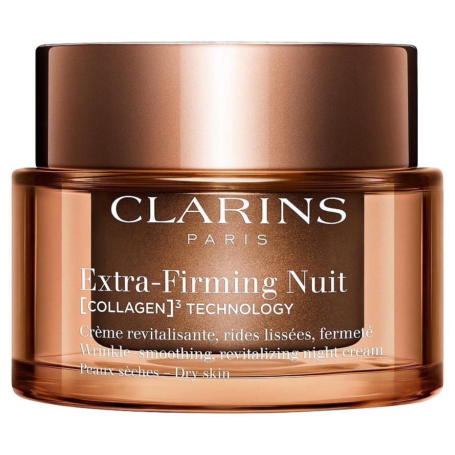 Clarins Extra-Firming Nuit Wrinkle-Smoothing, Revitalizing Night Cream Dry Skin 50 ml
