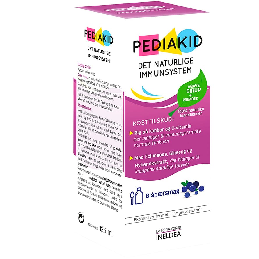 Pediakid Immunity strength SirupBlueberry 125 ml