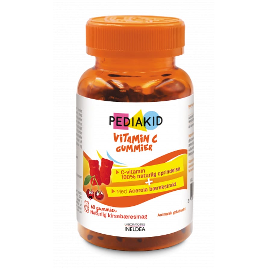 Pediakid Gummies Vitamin C Cherry 60 stk.