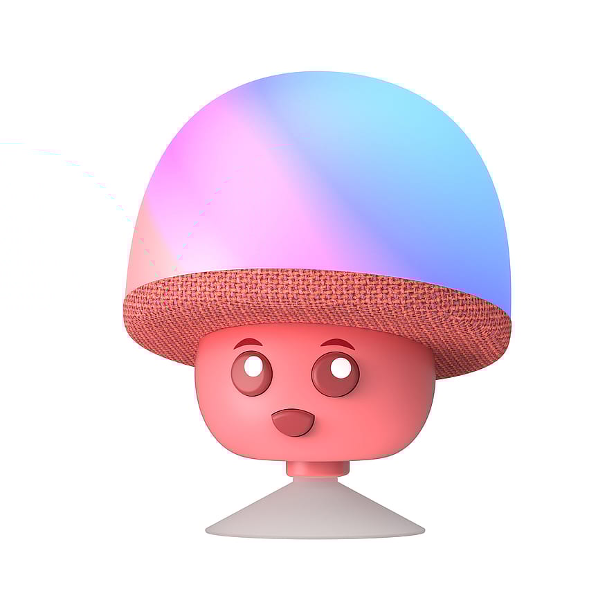 Mobility on Board Mega Mush Højttaler Pink