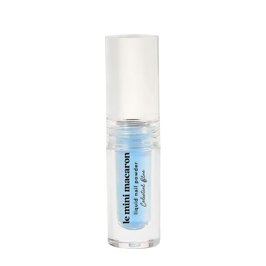 Le mini macaron Liquid Nail Powder Celestial Blue