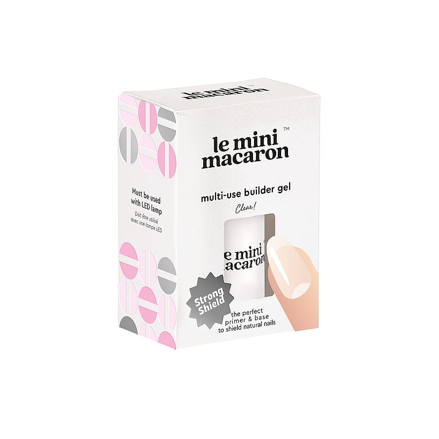 Le mini macaron Multi-use Builder Gel Clear