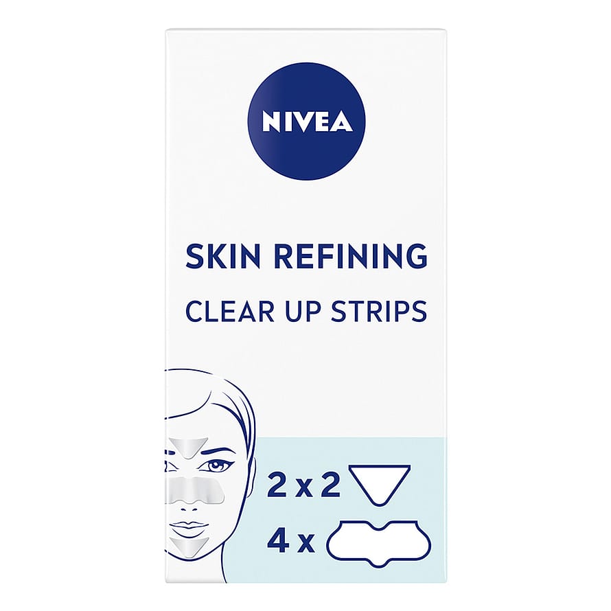 NIVEA Essentials Refining Clear-Up Strips 6 stk.
