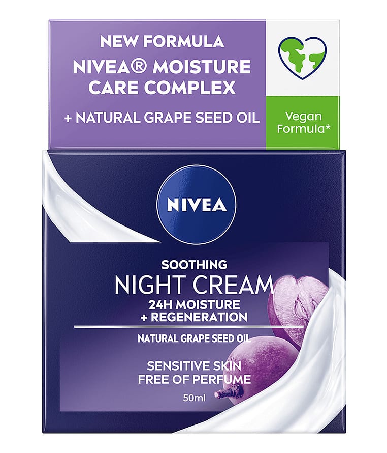 NIVEA Soothing Night Cream 50 ml
