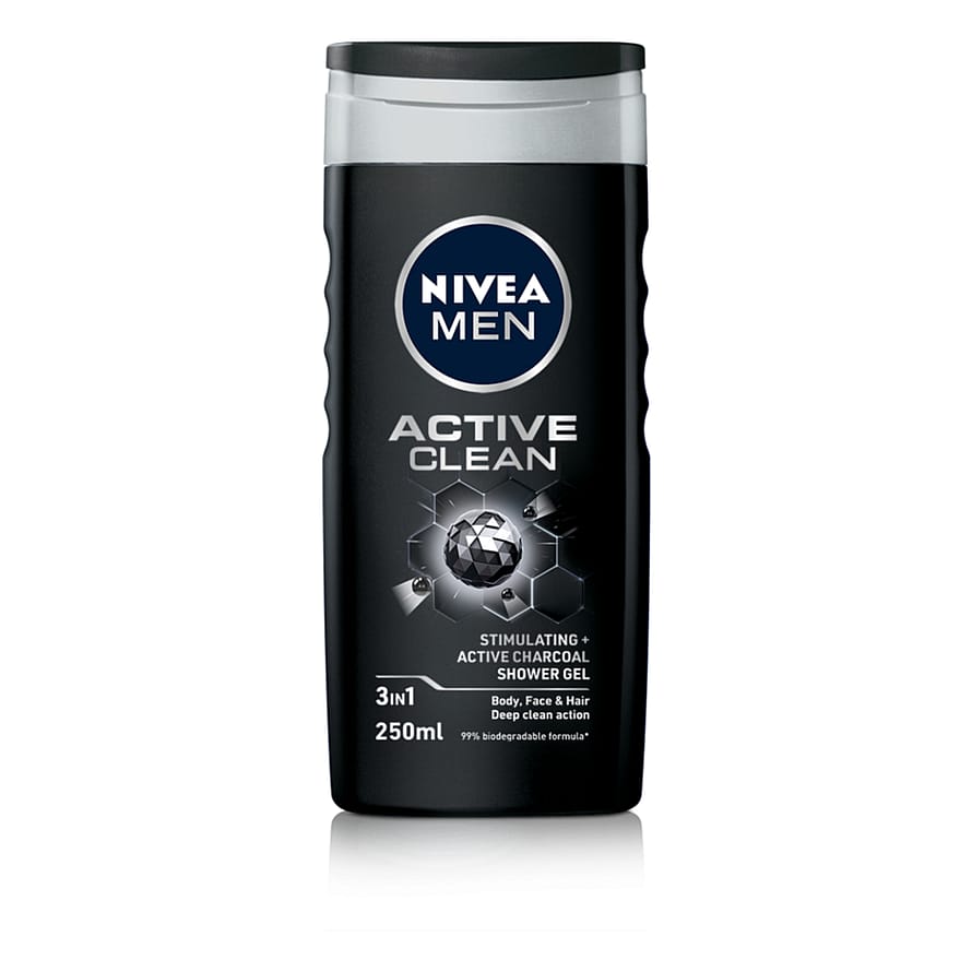 NIVEA Active Clean Shower Gel 250 ml