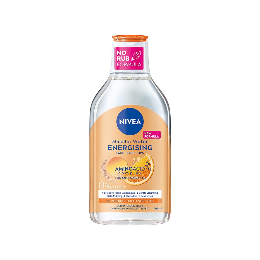 NIVEA Energising Micellar Water 400 ml