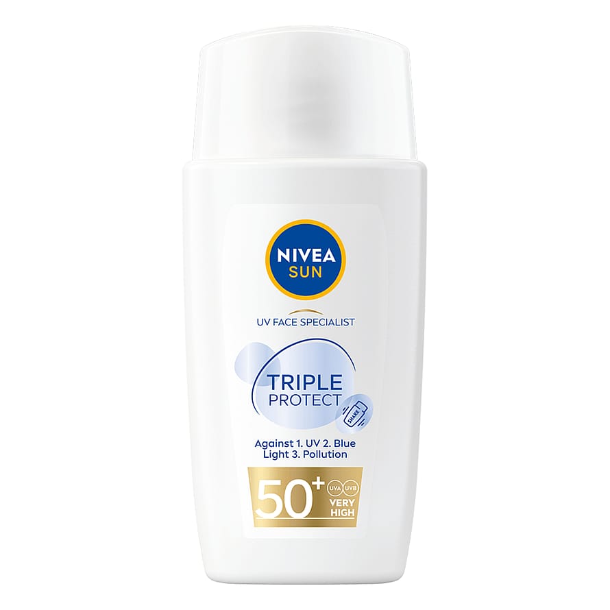 NIVEA UV Face Triple Protect Fluid SPF 50+ 40 ml