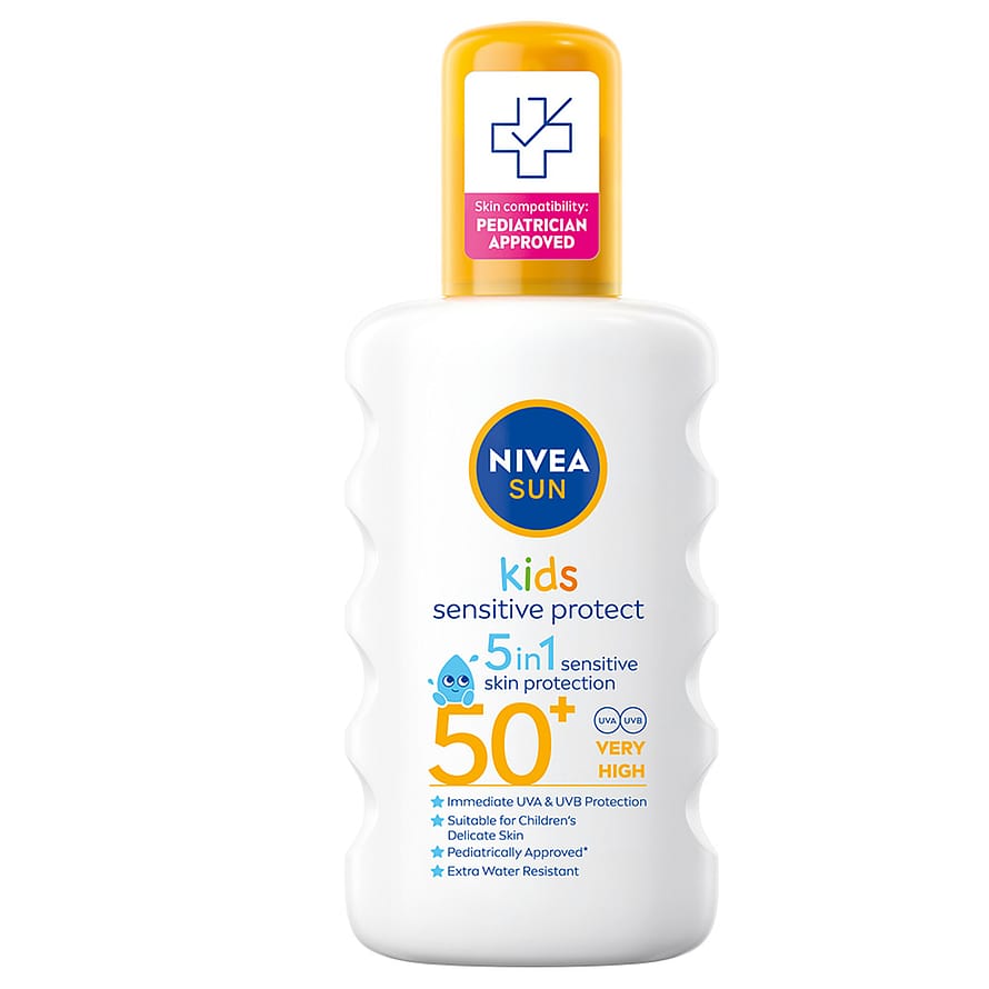 NIVEA Kids Sensitive Protect & Play Spray SPF 50+ 200 ml