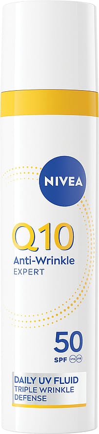 NIVEA Q10 Anti-Wrinkle Expert Daily UV Fluid SPF50 40 ml