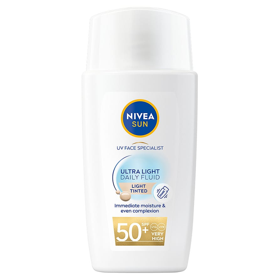 NIVEA Daily Fluid SPF 50+ Light Tinted 40 ml