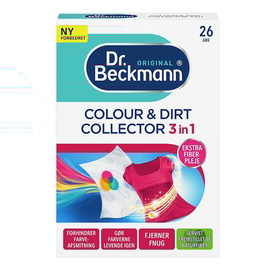 Dr. Beckmann Colour & Dirt Collector Avanceret 26 stk