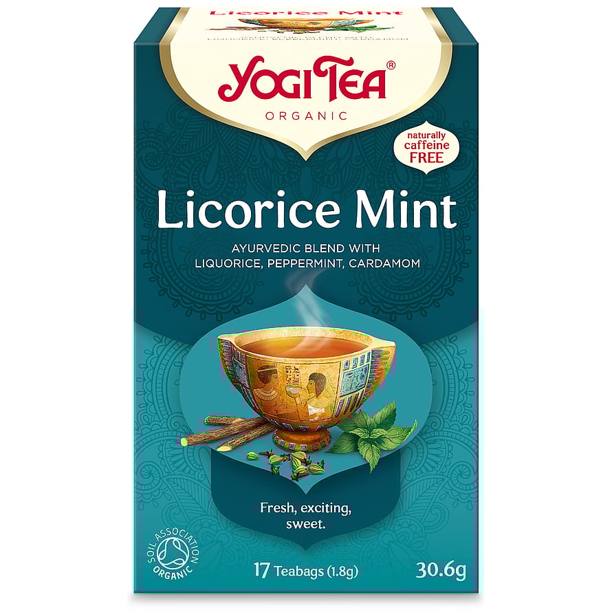 Yogi Tea Liquorice Mint Ø 17 breve