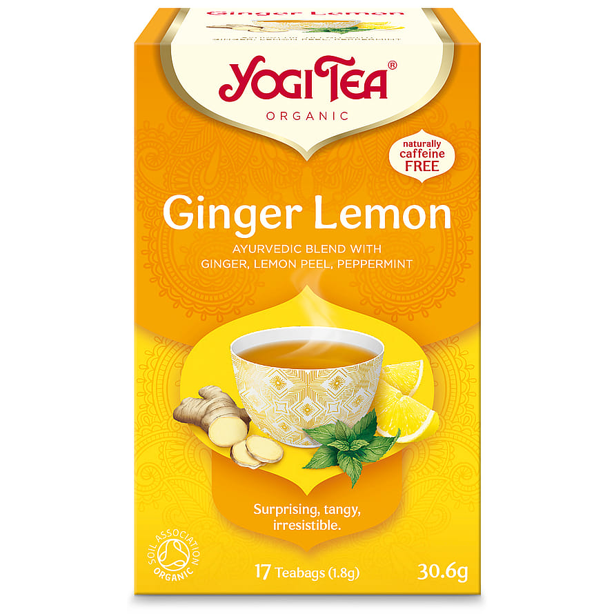 Yogi Tea Ginger Lemon Ø 17 breve