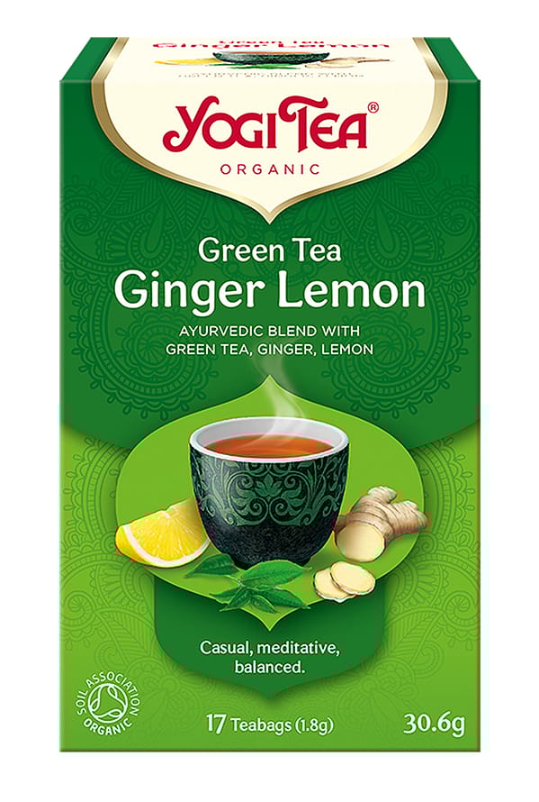 Yogi Green Tea Ginger Lemon Ø 17 breve