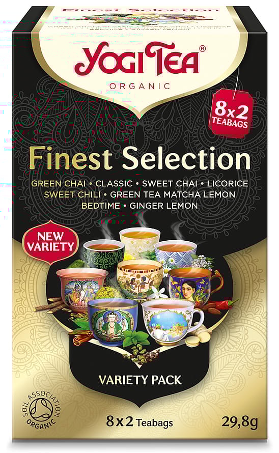 Yogi Tea Finest Selection Ø 16 breve