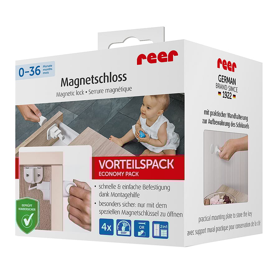 Reer Magnetlås 4 stk