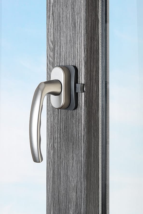 Reer Sikkerhedslås til Vindue/altandør Antracit