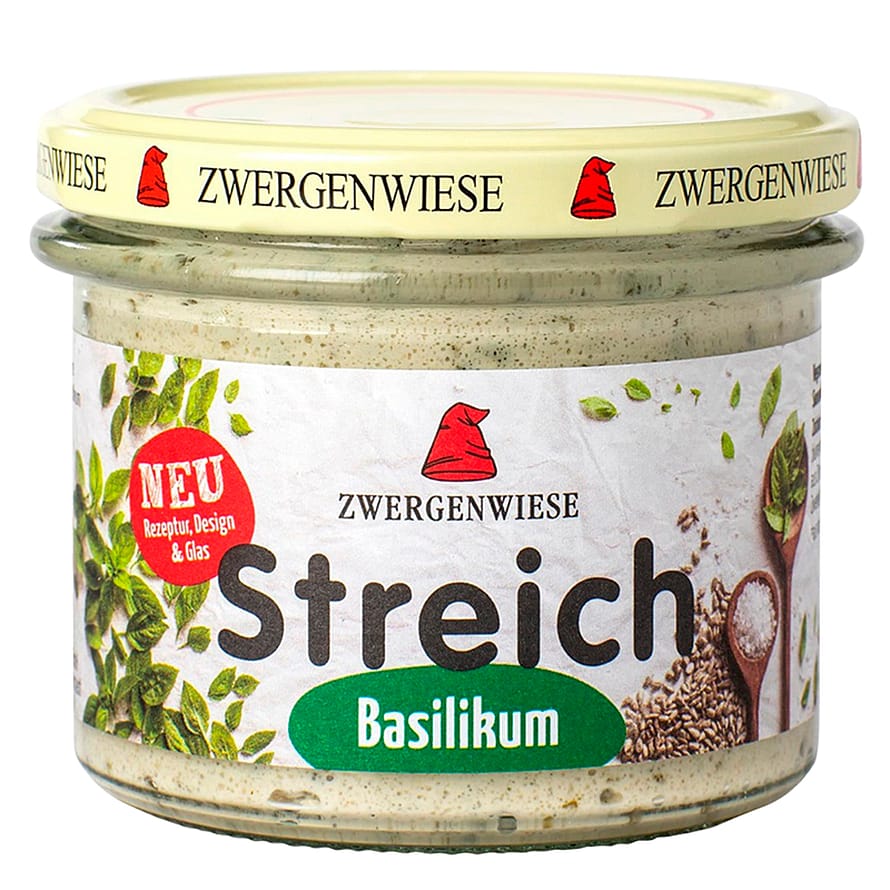 Biogan Streich Smørepålæg Veg. Basilikum Ø 180 g