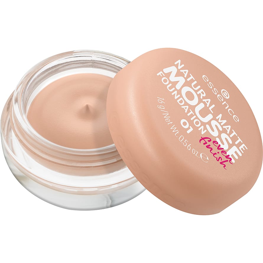 Essence Natural Matte Mousse Foundation 01