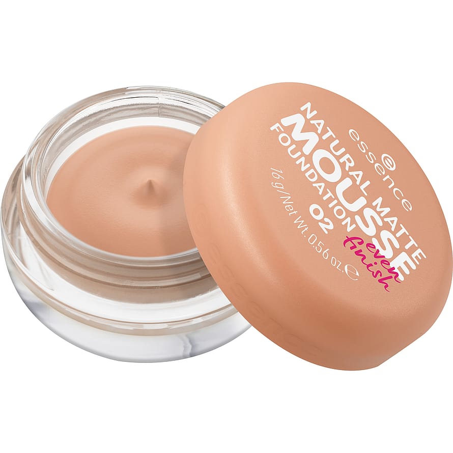 Essence Natural Matte Mousse Foundation 02