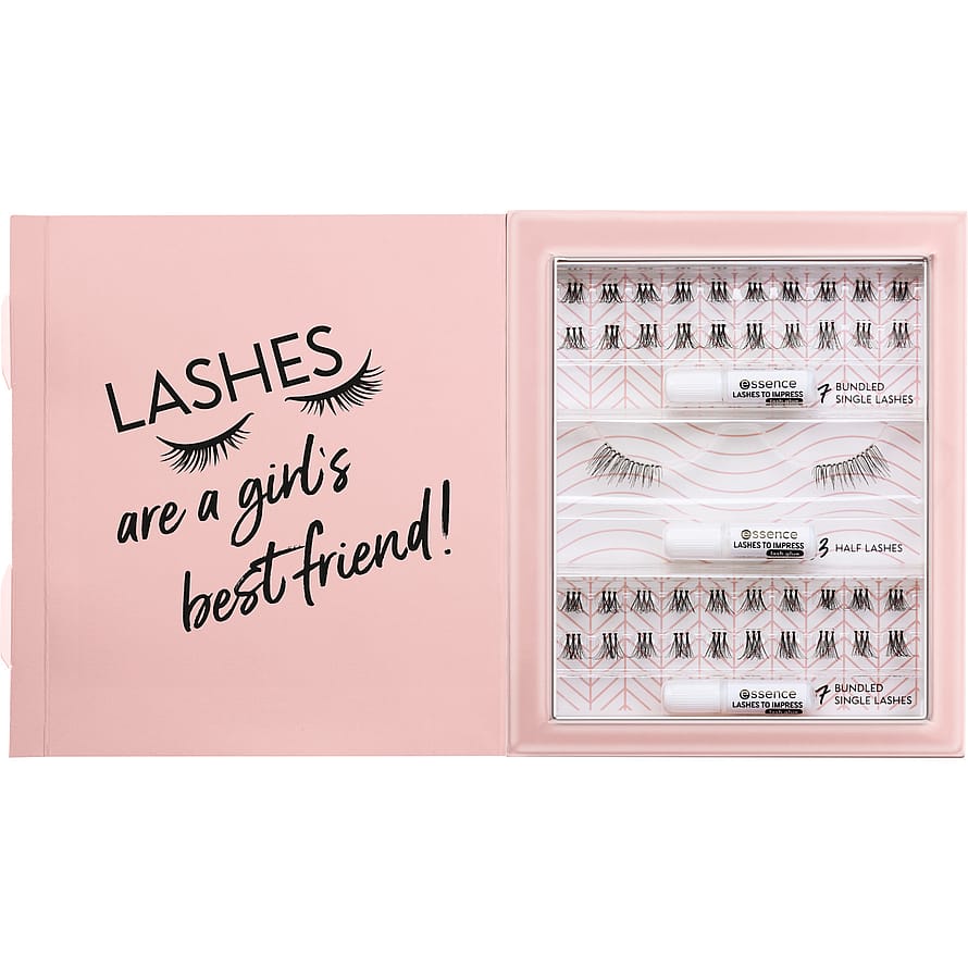 Essence Lashes To Impress False Lashes Set 3 Sæt