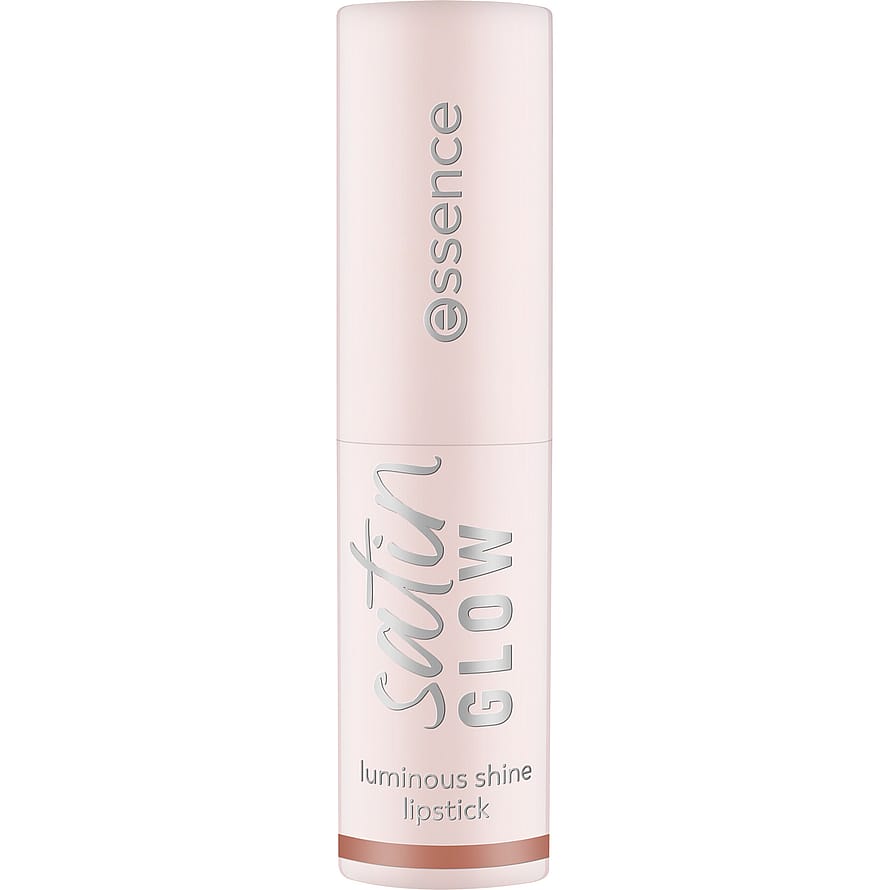 Essence Satin Glow Luminous Shine Lipstick 01 Whole Latte Love