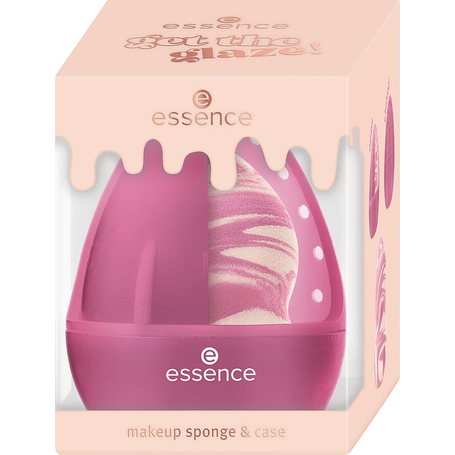 Essence get the glaze! makeup sponge & case 01 Bake It & Glaze It