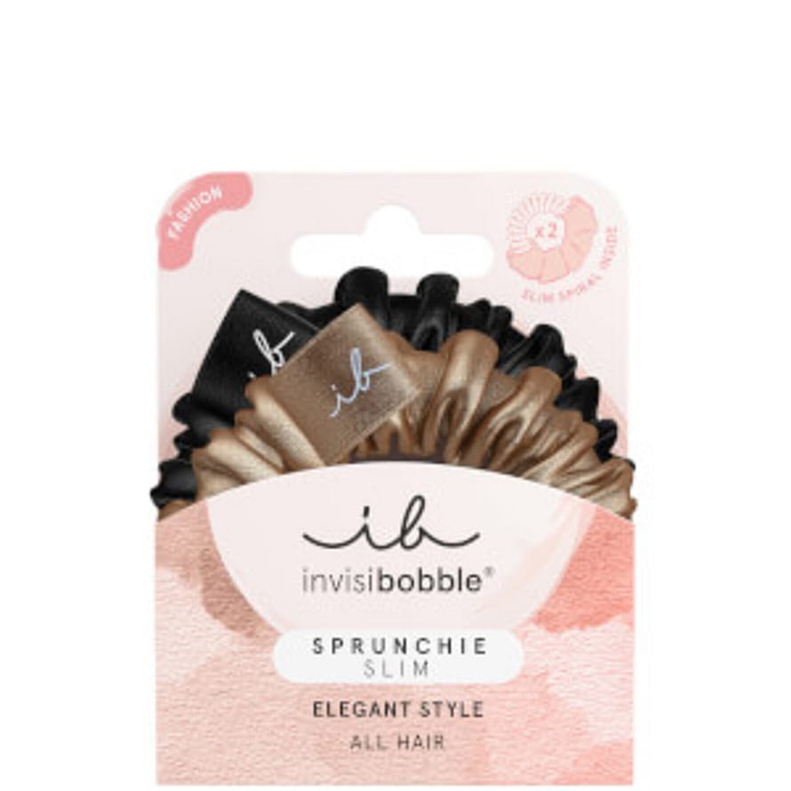 Invisibobble Sprunchie Slim True Golden 2 stk