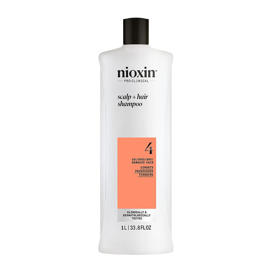 Nioxin System 4 Shampoo for Colored Thinning Hair 1000 ml