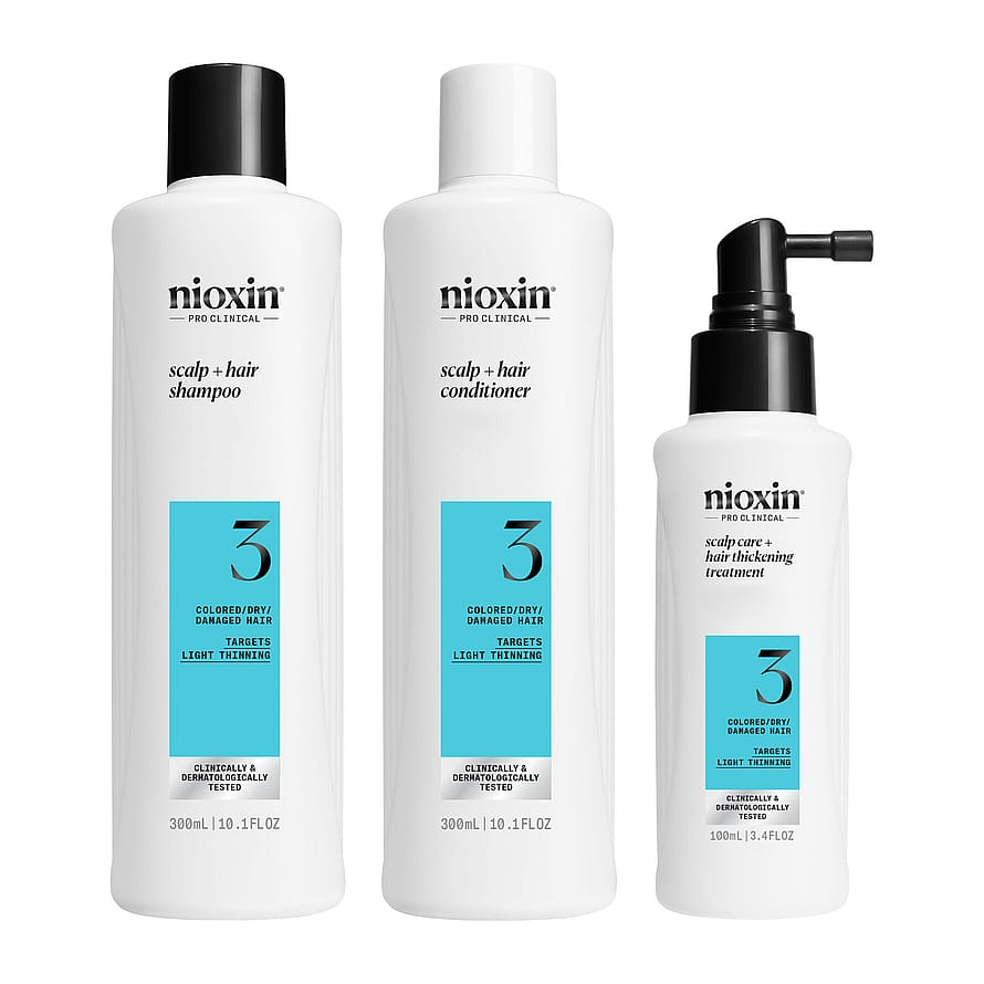 Nioxin System 3 Loyalty Kit for Colored Thinning Hair 700 ml