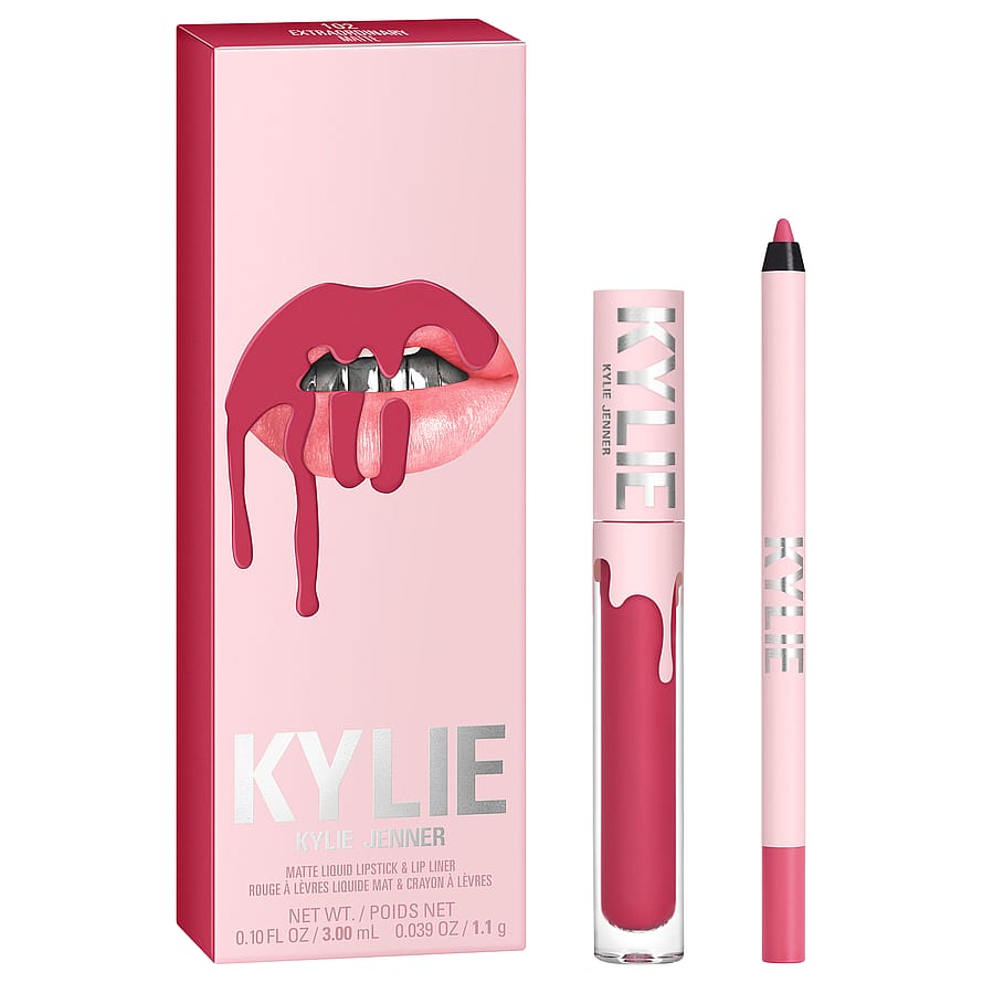 Kylie Cosmetics Matte Liquid Lipstick & Lip Liner 102 Extraordinary