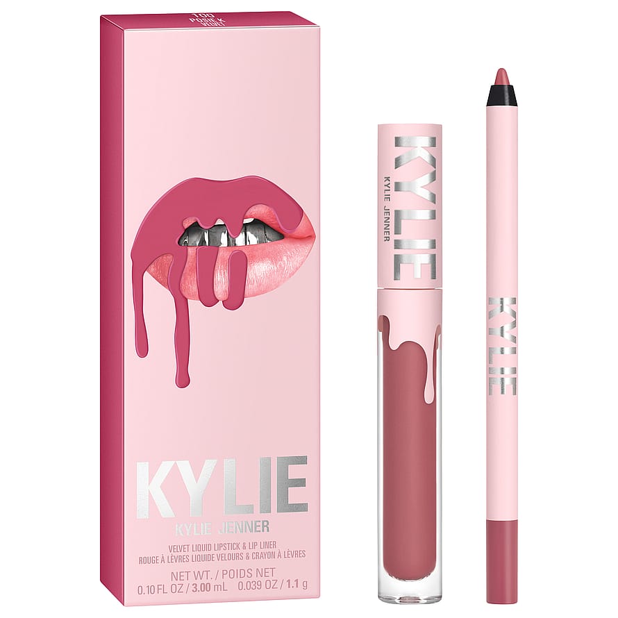 Kylie Cosmetics Velvet Liquid Lipstick & Lip Liner 100 Posie K