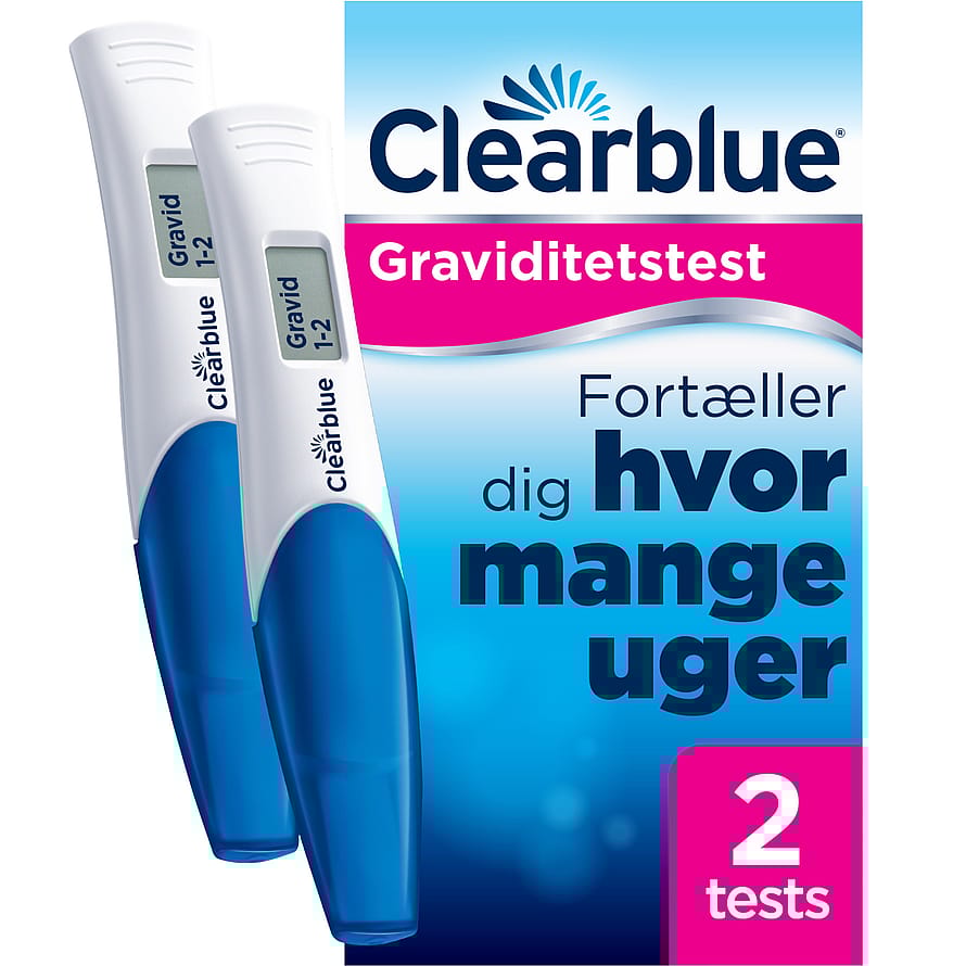 Clearblue Graviditetstest Ugeindikator 2 stk