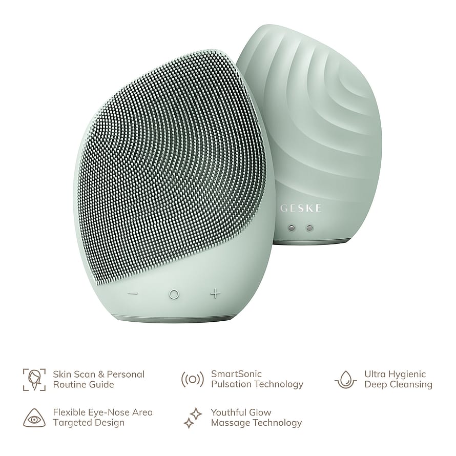 GESKE Sonic Facial Brush 5 in 1 Green