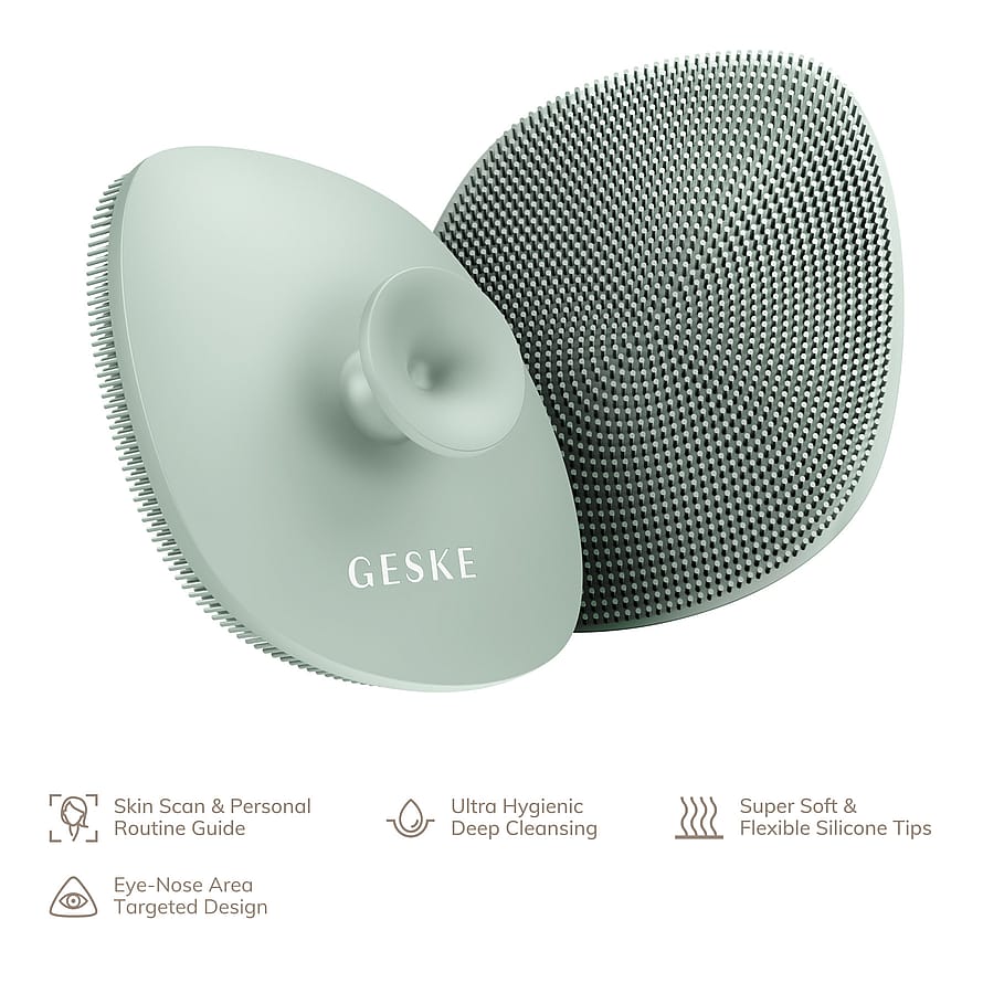 GESKE Facial Brush 4 in 1 Green