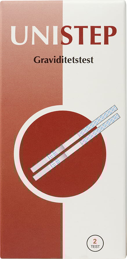 Unistep Graviditetstest Strips 2 stk