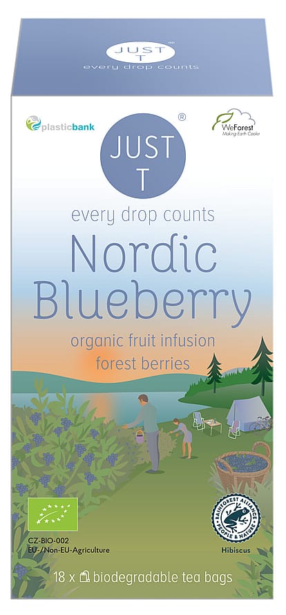 Just T Økologisk Spice Infusion Blåbær