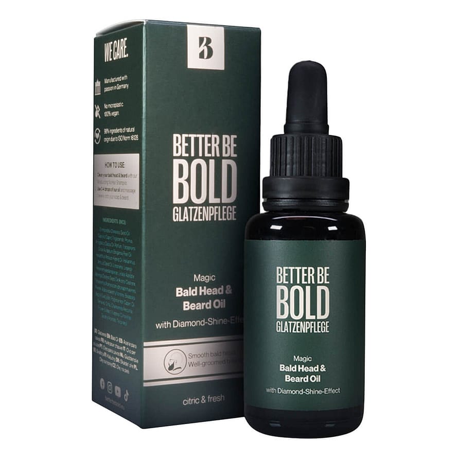 Better Be Bold Magic Bald Head & Beard Oil