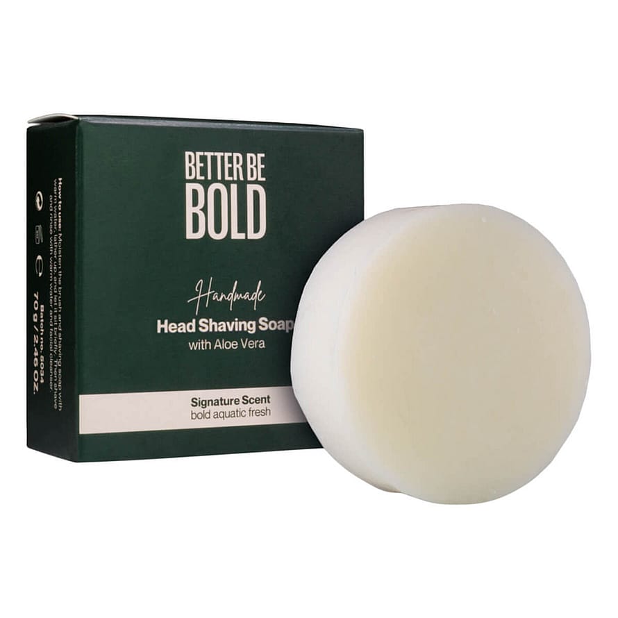 Better Be Bold Handmade Headshaving Soap Aloe Vera 70 g