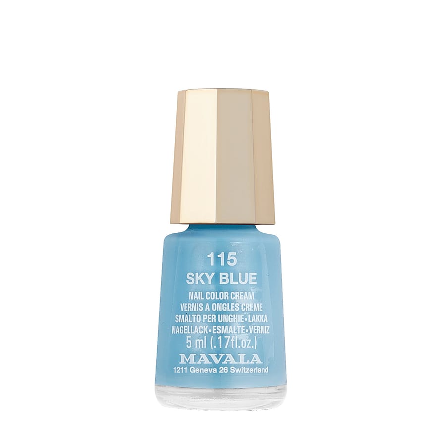 Mavala Mini Nail Polish Color Block Collection Sky Blue