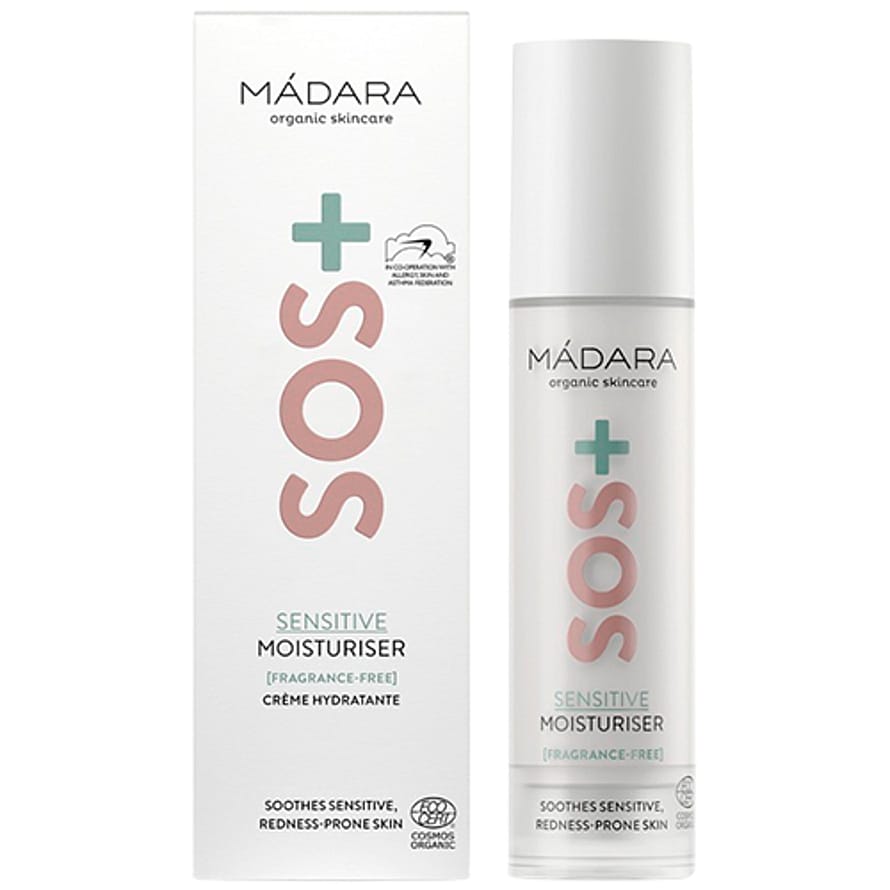 MÁDARA SOS+ Sensitive Moisturiser 50 ml