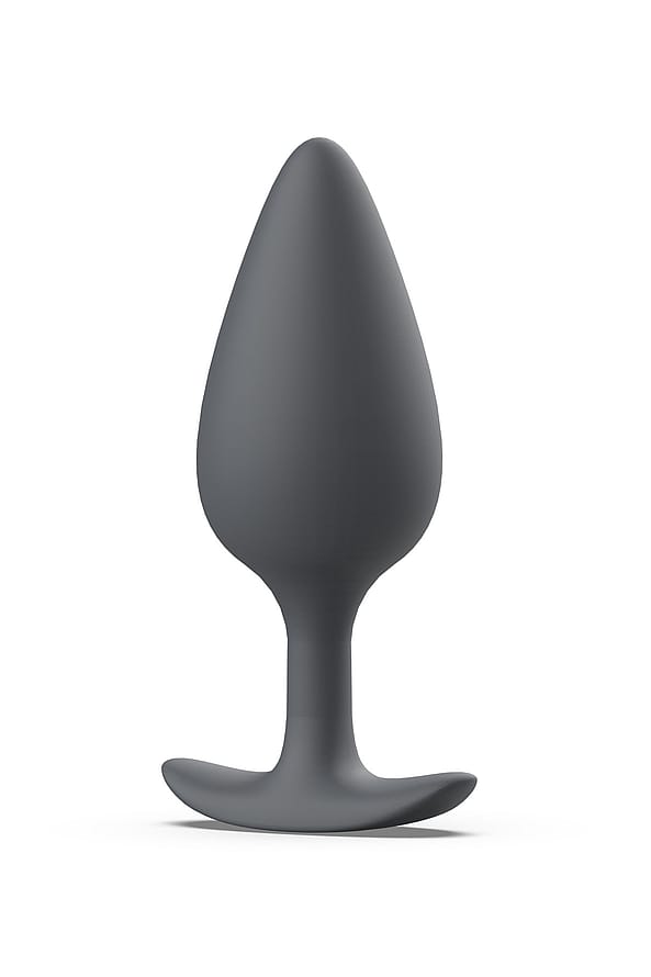 B Swish Bfilled Basic Plus Butt Plug Slate