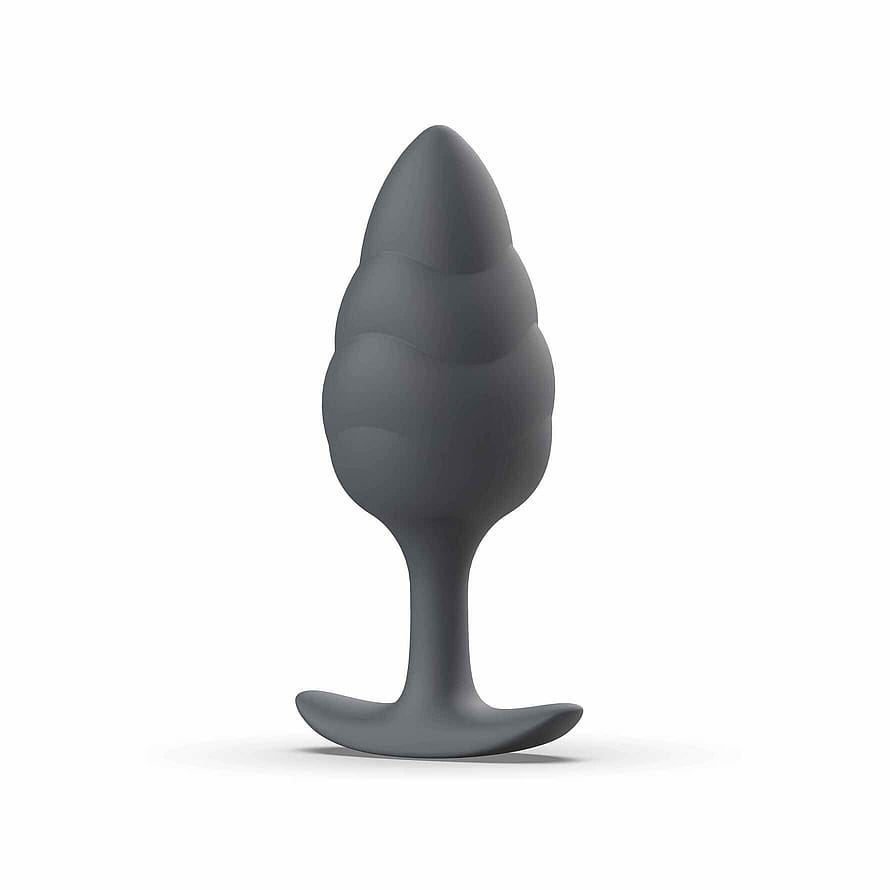 B Swish Bfilled Basic Plus Butt Plug Wave Slate