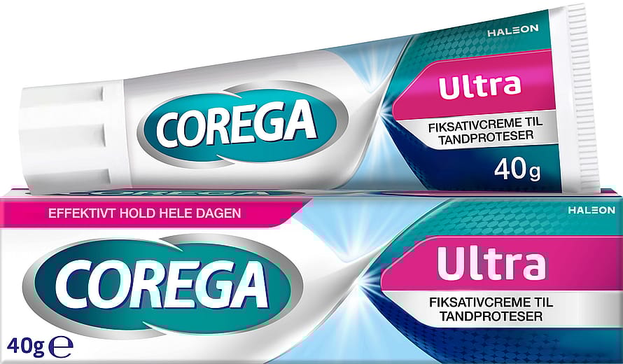 Corega Ultra Creme med mint smag 40 g