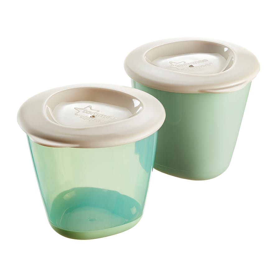 Tommee Tippee Pop Up Weaning Pots 2-Pak