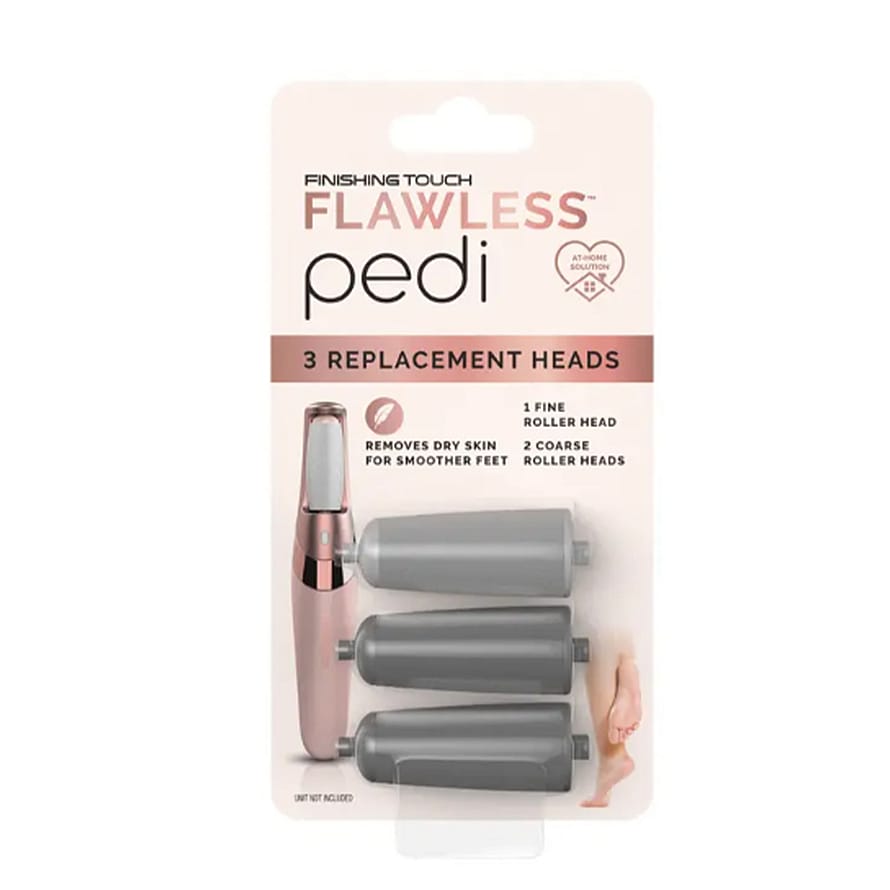 FLAWLESS Flawless Pedi Ekstra Hoveder 3 stk.