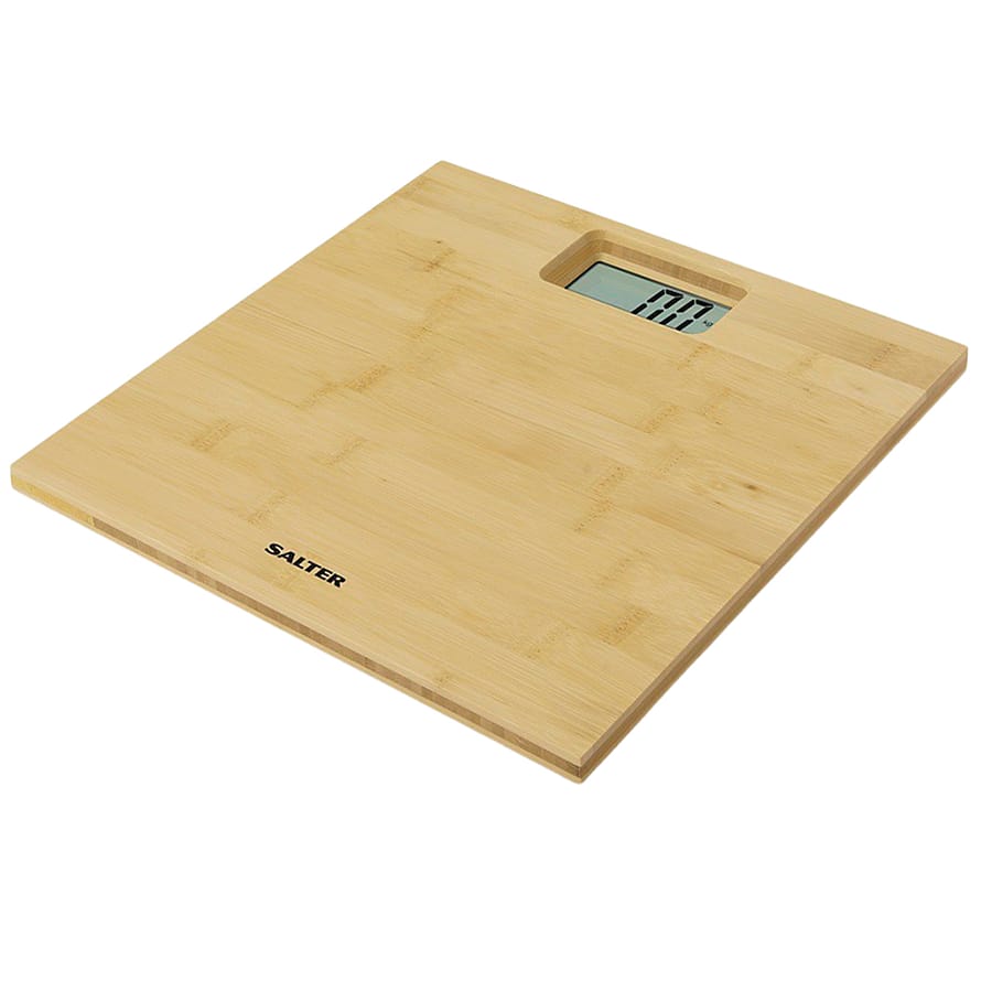 Salter Elektronisk Badevægt Bambus