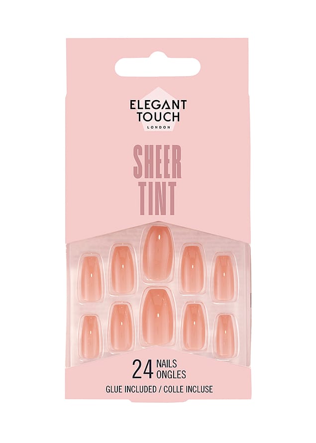 Elegant Touch Kunstige Negle Sheer Tint Rosewood Blush
